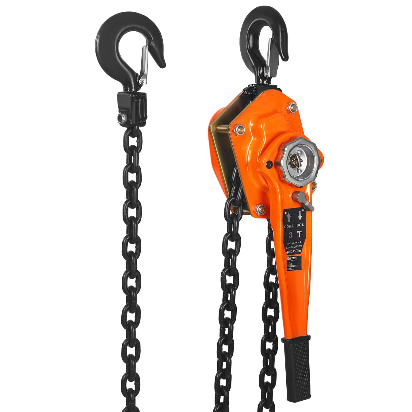 Ruční naviják KD3505 – ráčnový mechanismus