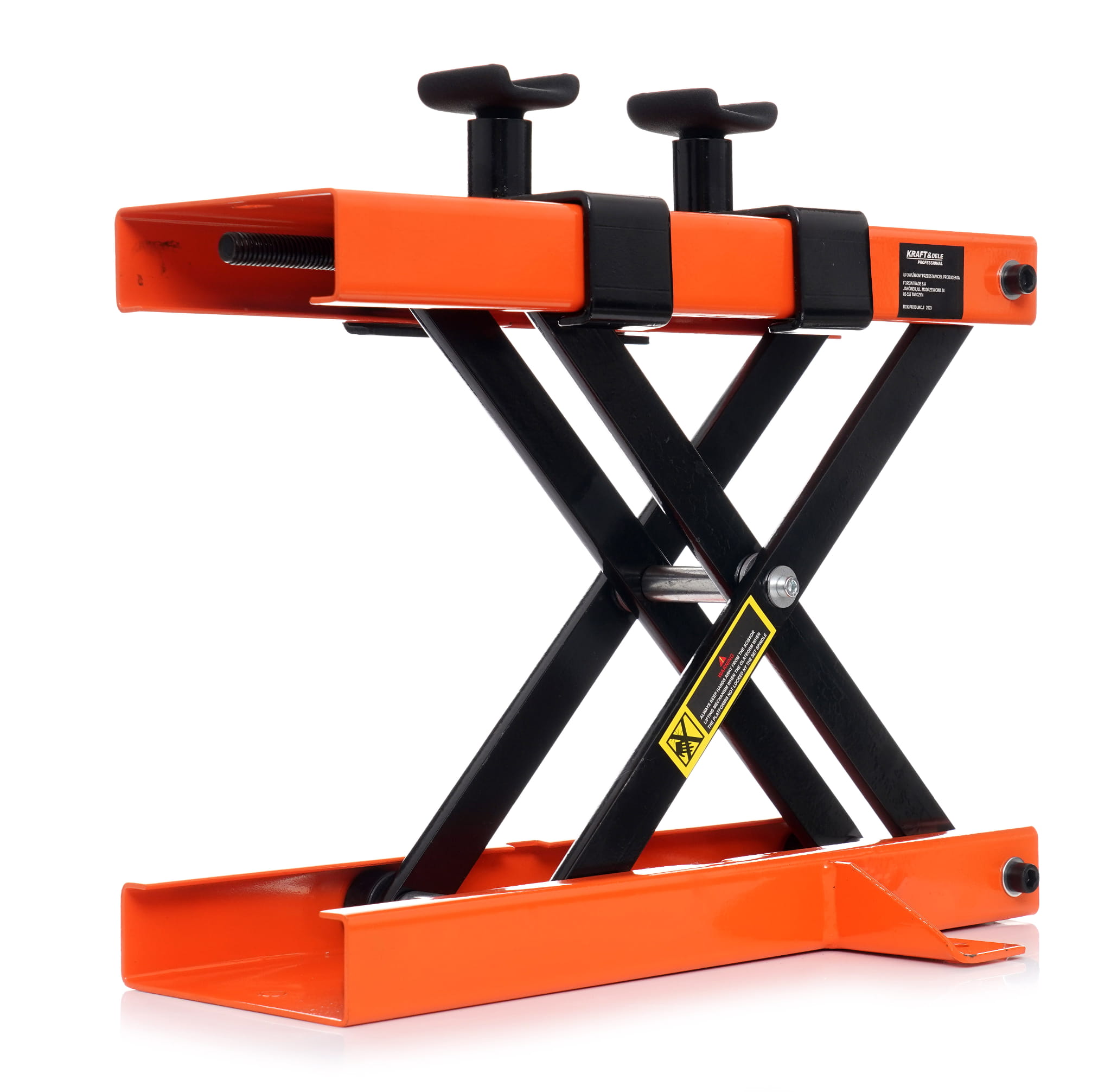 Nožičkový zvedák pro motocykly 500 kg KD352 – hydraulický mechanismus