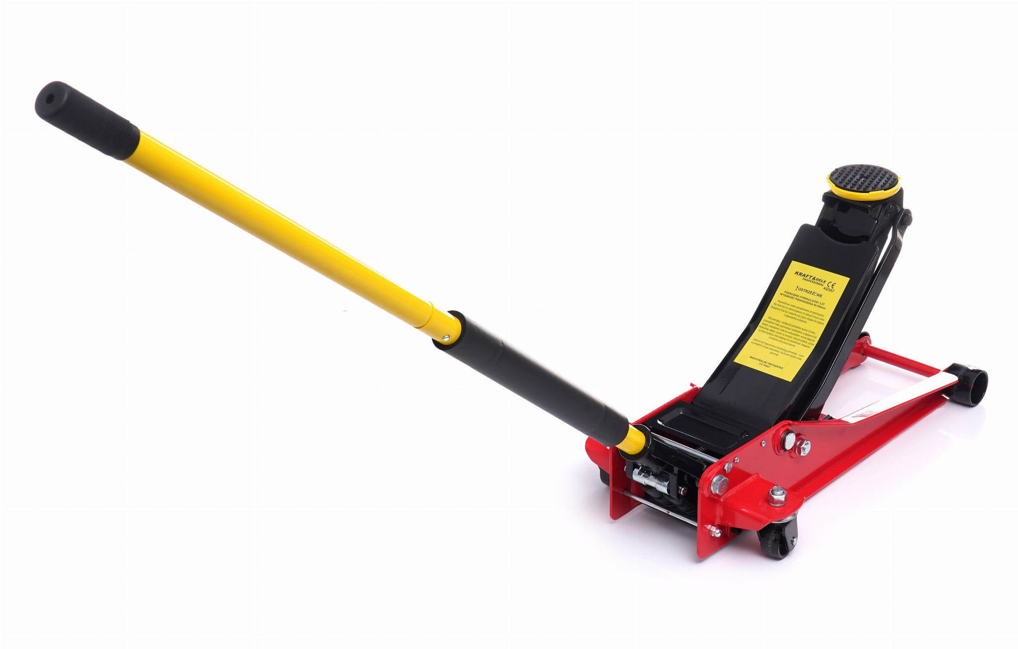 Hydraulický zvedák s pedálem KD357 – pedálové ovládání