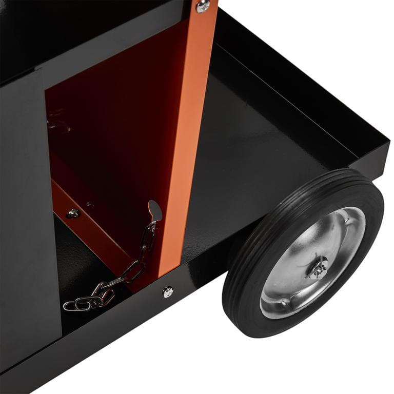 Kraft&Dele KD374 svařovací vozík – detail zásuvky