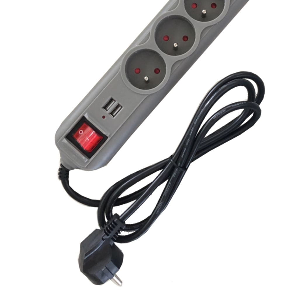 Prodlužovací kabel KD4033 – USB porty detail