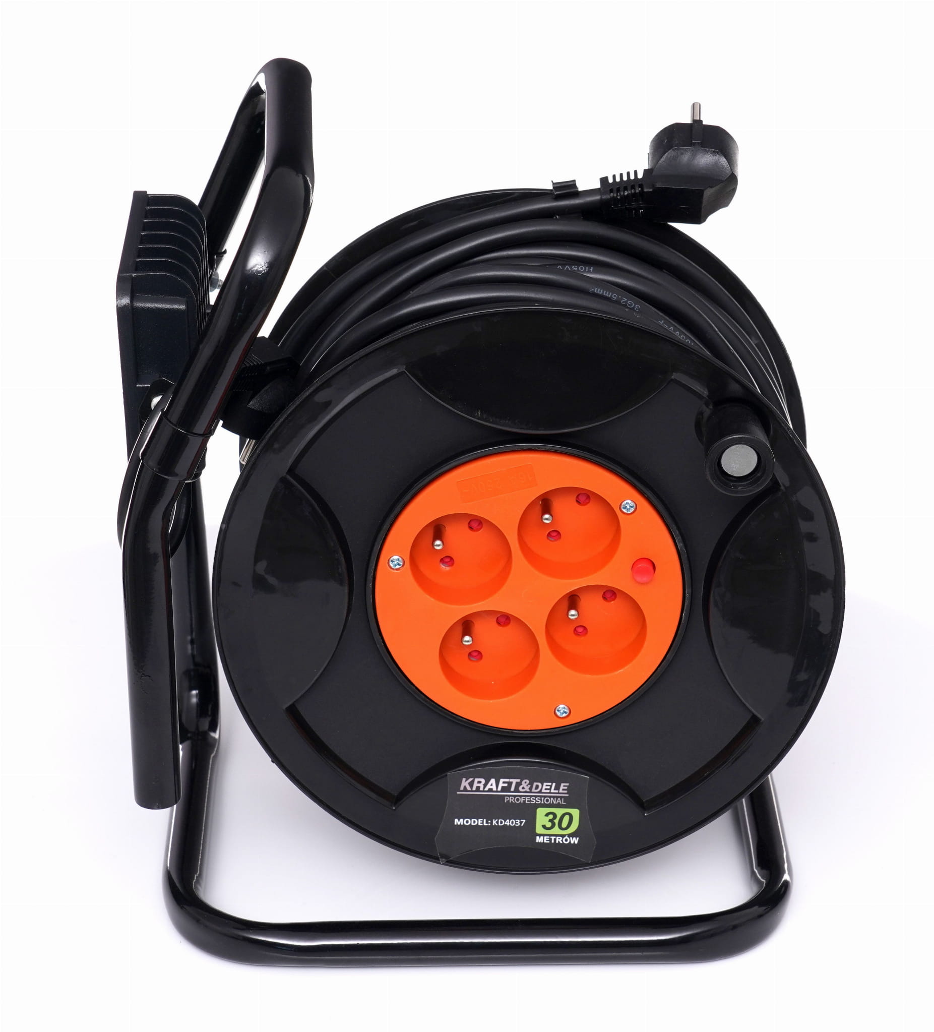 Kraft-Dele KD4037 – čtyři zásuvky 250 V s uzemněním