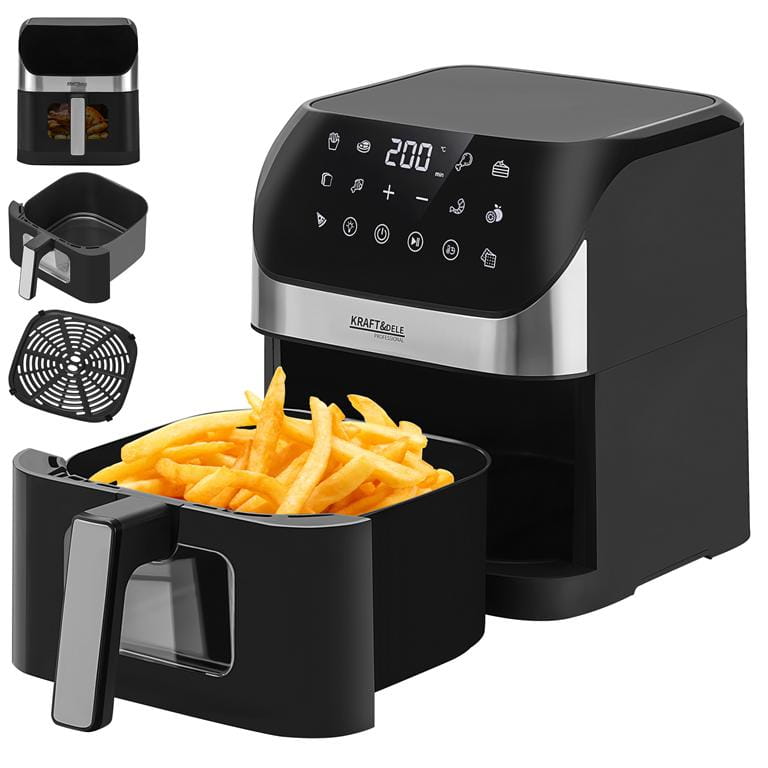Fritéza bez tuku Airfryer 6L KD4108 – celkový pohled