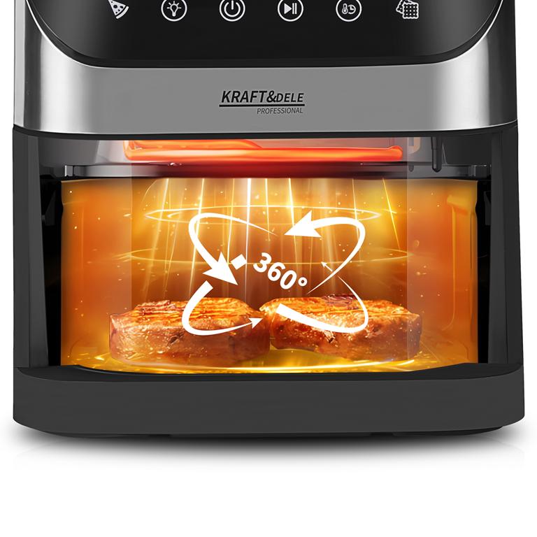 Fritéza bez tuku Airfryer 6L KD4108 – vyjímatelný koš