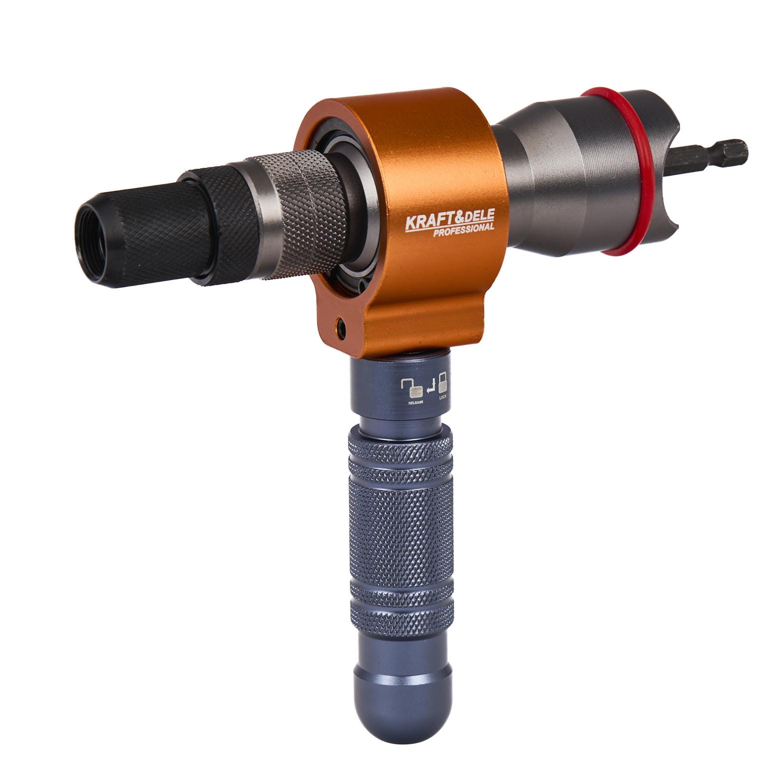 Kraft-Dele KD5470 adaptér nýtovnice – celkový pohled