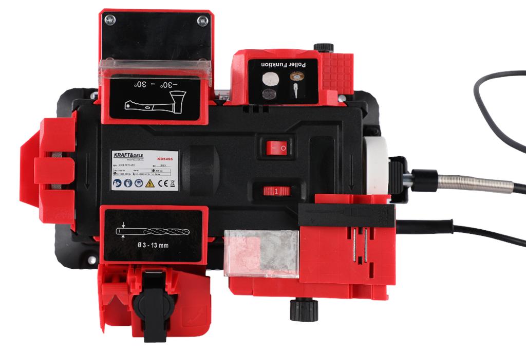 Multifunkční ostřička KD5496 – detail pracovního stolu