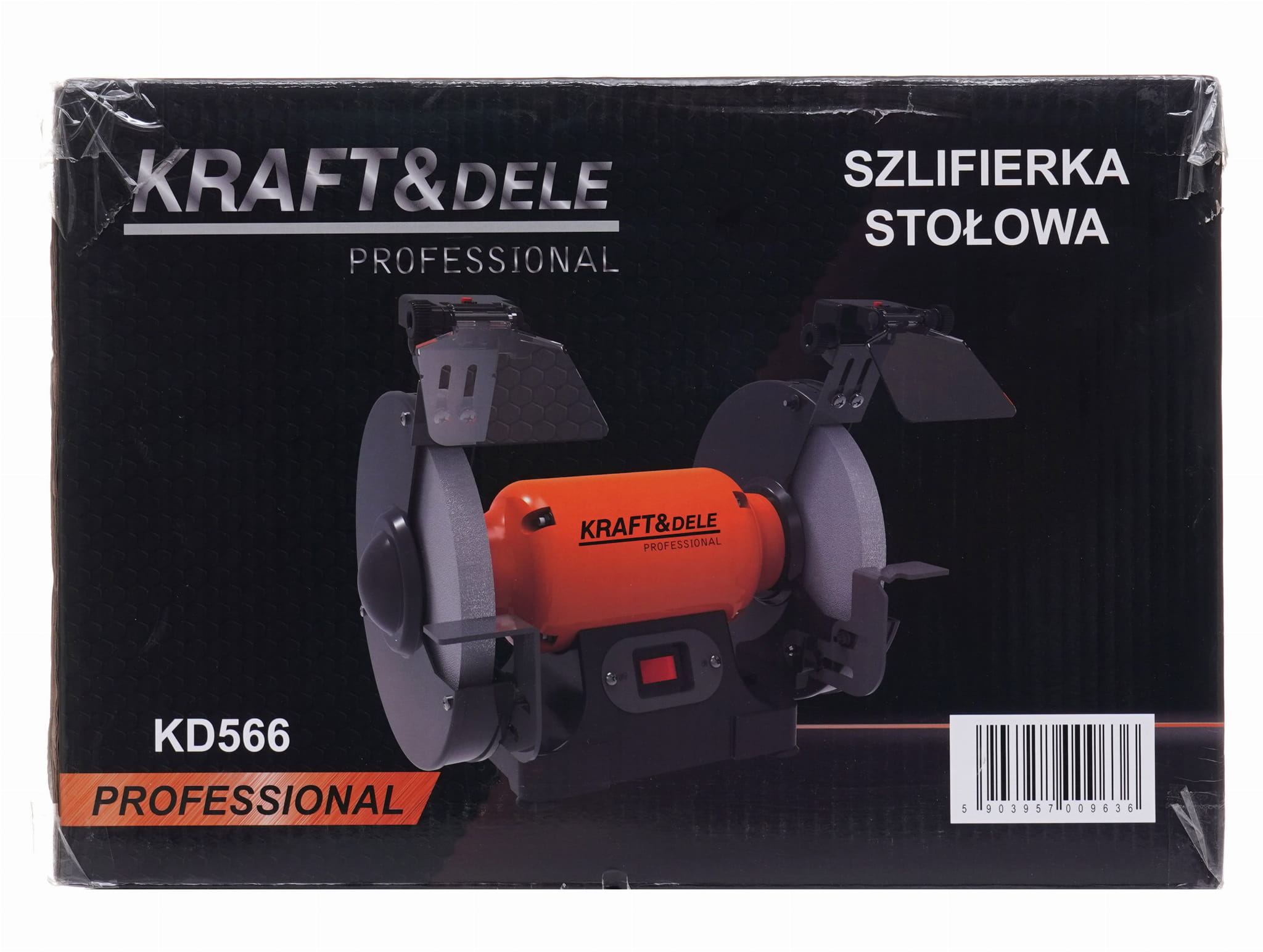 Stolní bruska Kraft&Dele KD566 – detail motoru