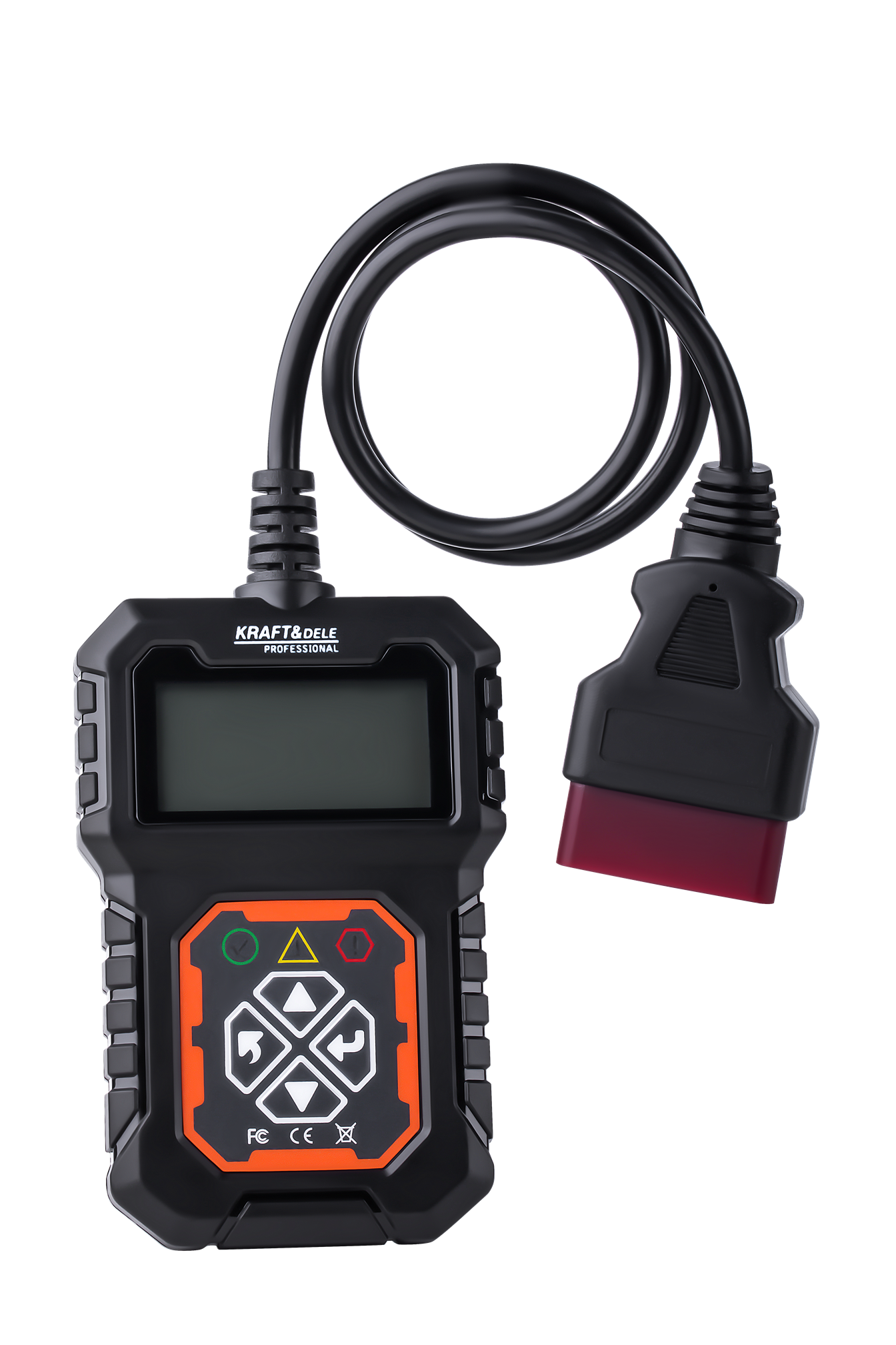 Diagnostický skener OBD II KD5670 – celkový pohled