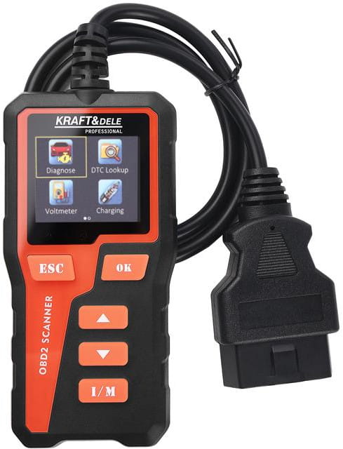 Diagnostický tester OBD II/EOBD KD5672 – celkový pohled