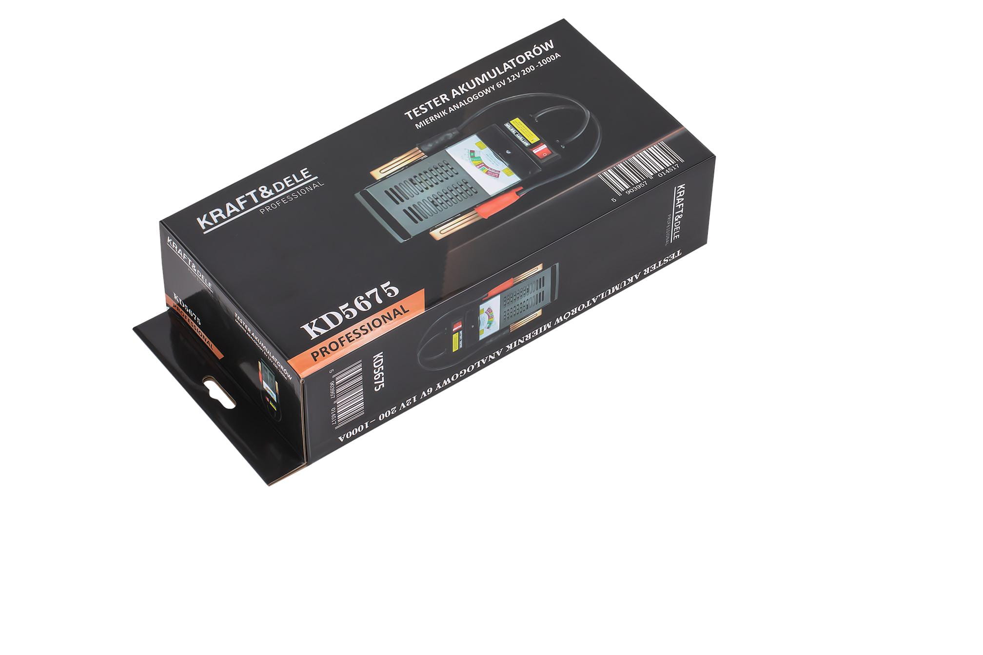 Analogový tester akumulátorů KD5675 – použití na vozidle