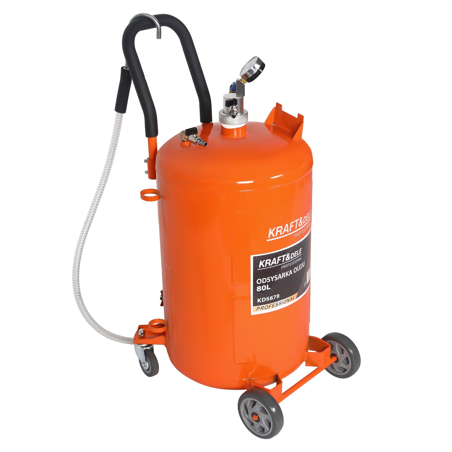Odsávačka oleje 80L KD5679 – pneumatický pohon
