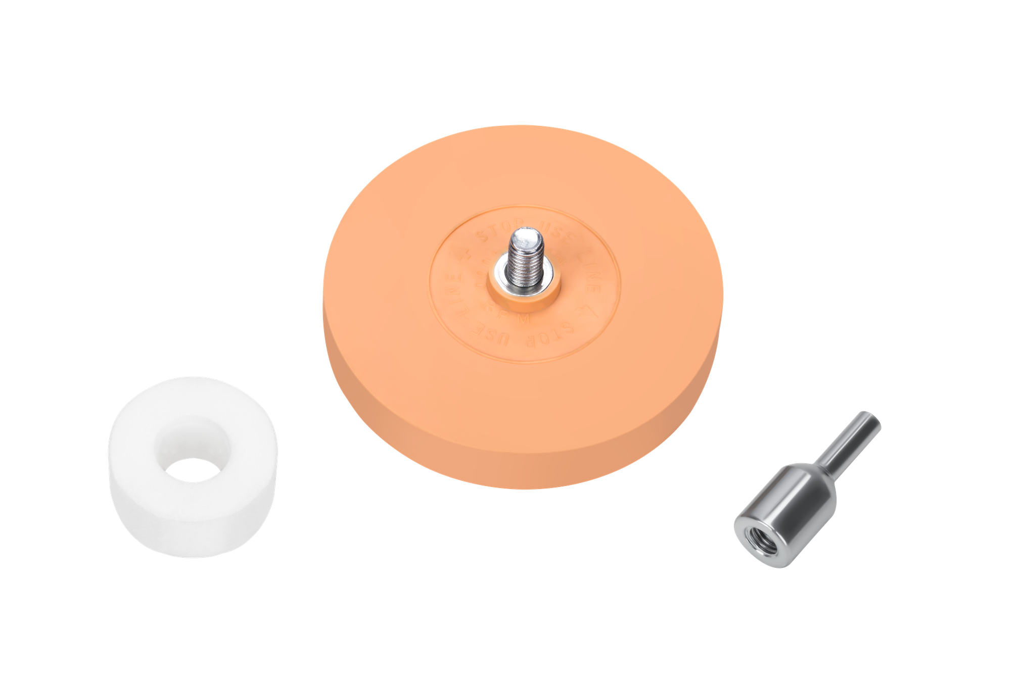 Gumový kotouč KD5902 — detail pracovní plochy