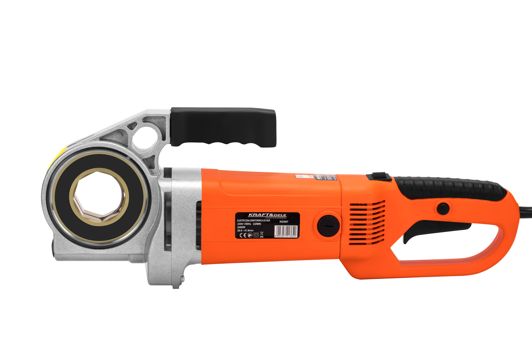 Elektrická závitořezná fréza KD587 – obsah balení