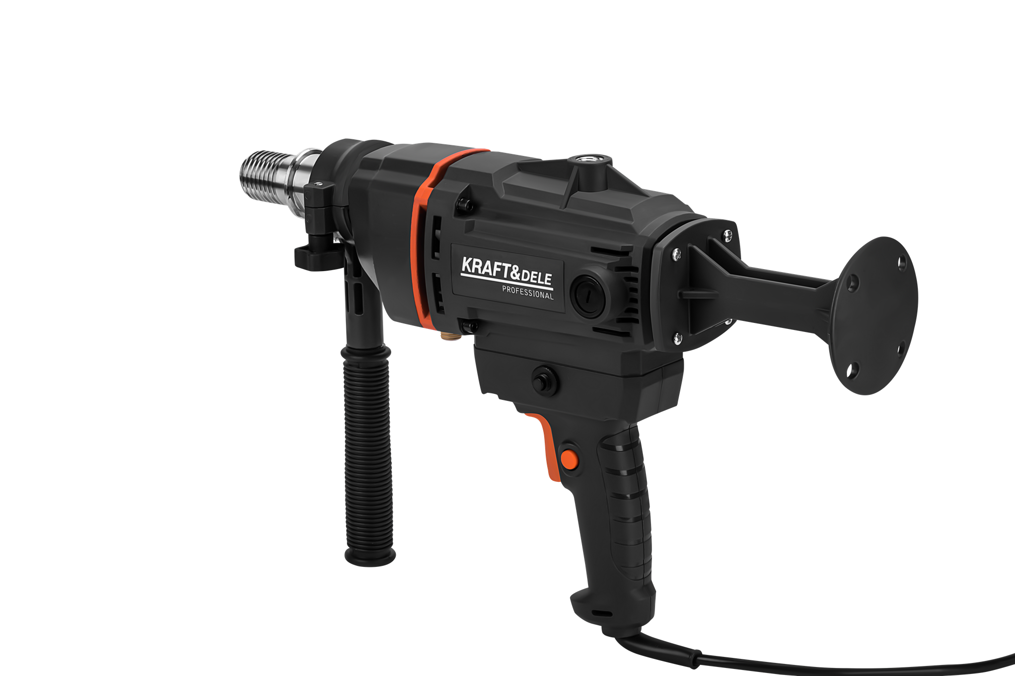 Vrtací stroj na beton 2300 W KD5952 – boční pohled