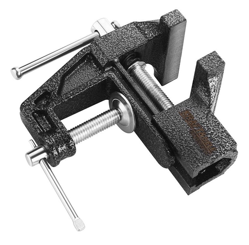 Modelářské železné svěrázko 70 mm KD5982 – pohled zboku