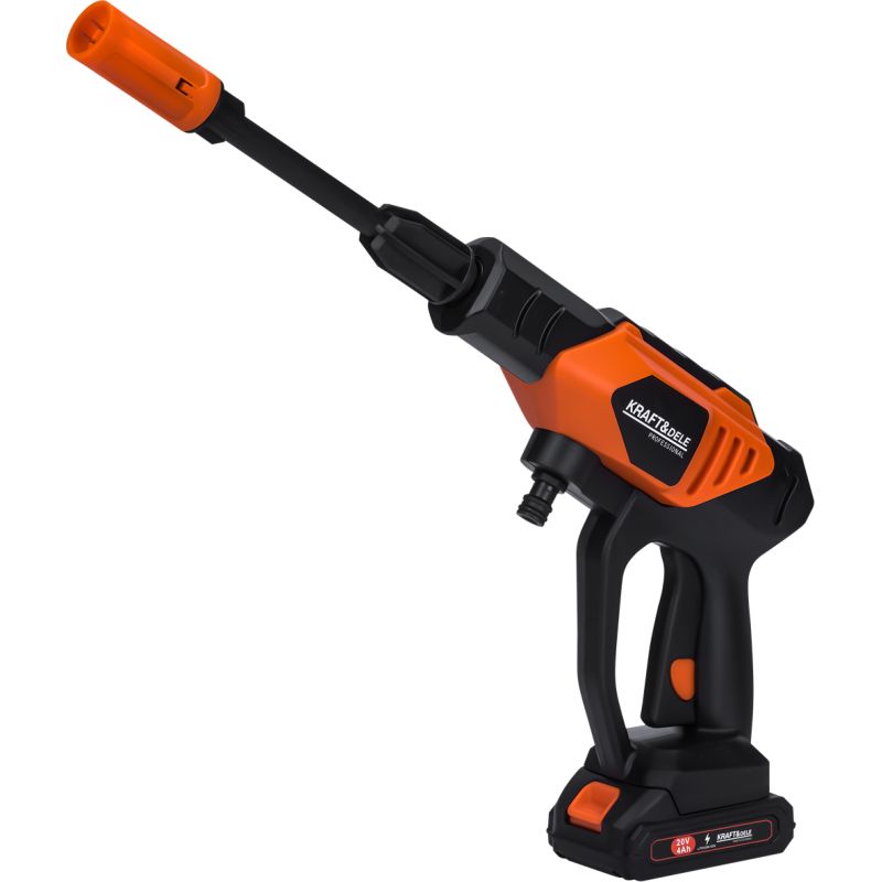 Kraft&Dele KD662 akumulátorová myčka – detail hubic