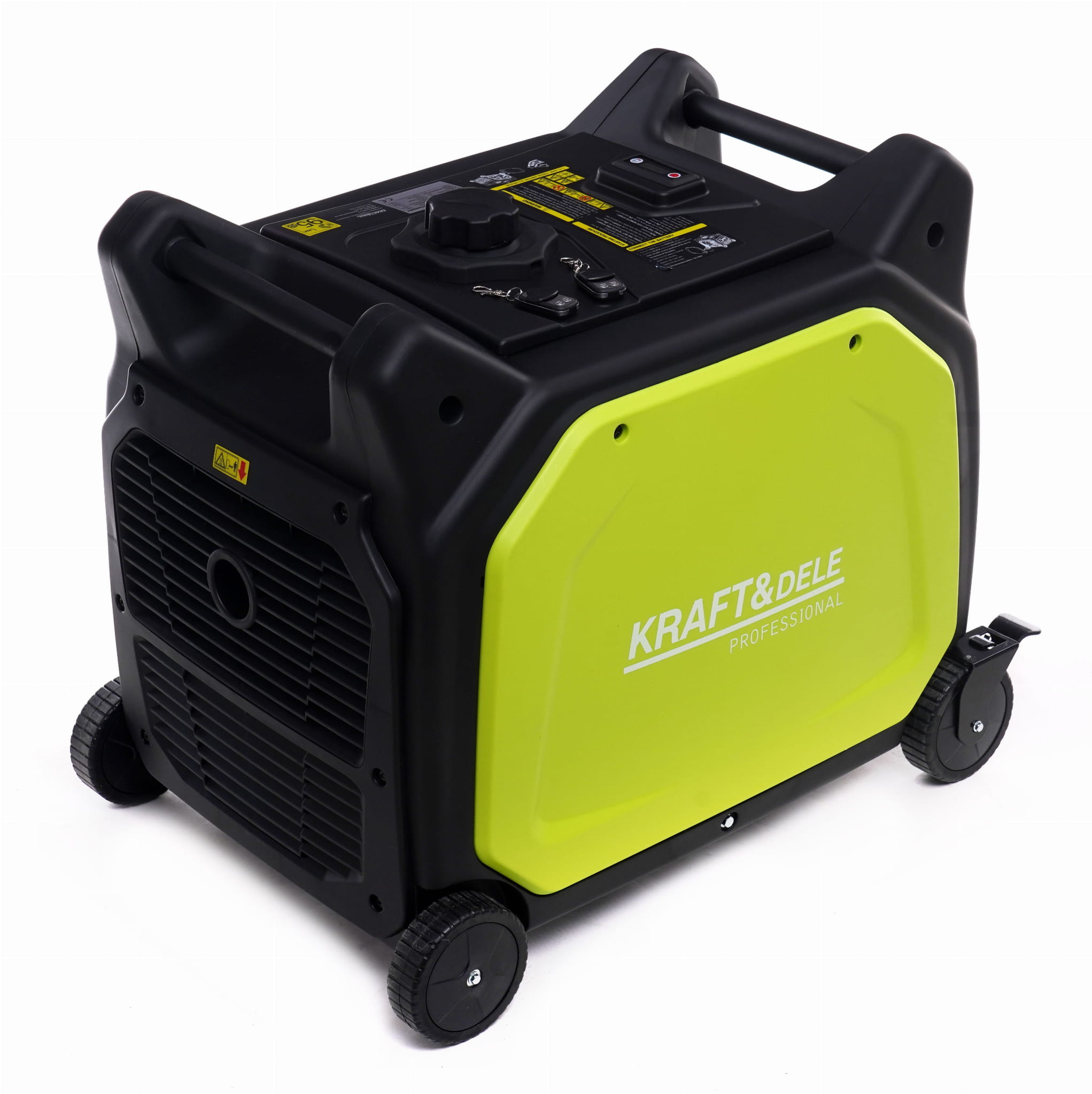 Invertorový generátor Kraft&Dele KD682 7,6 kW — celkový pohled