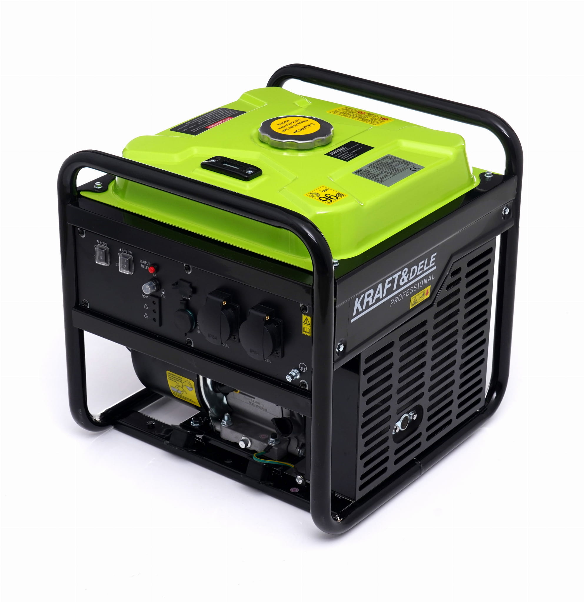 Kraft&Dele KD687 – invertorový generátor 4 kW celkový pohled