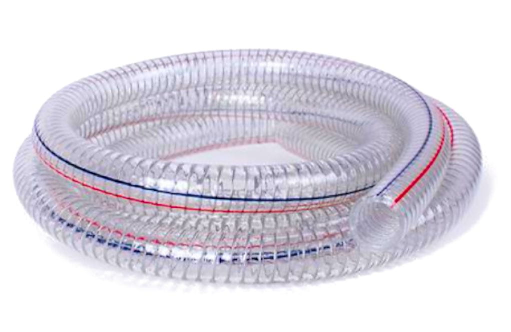 Sávací hadice 2 palce 100 m x 2 mm Kraft-Dele KD797 – celkový pohled na navinutý kotouč hadice