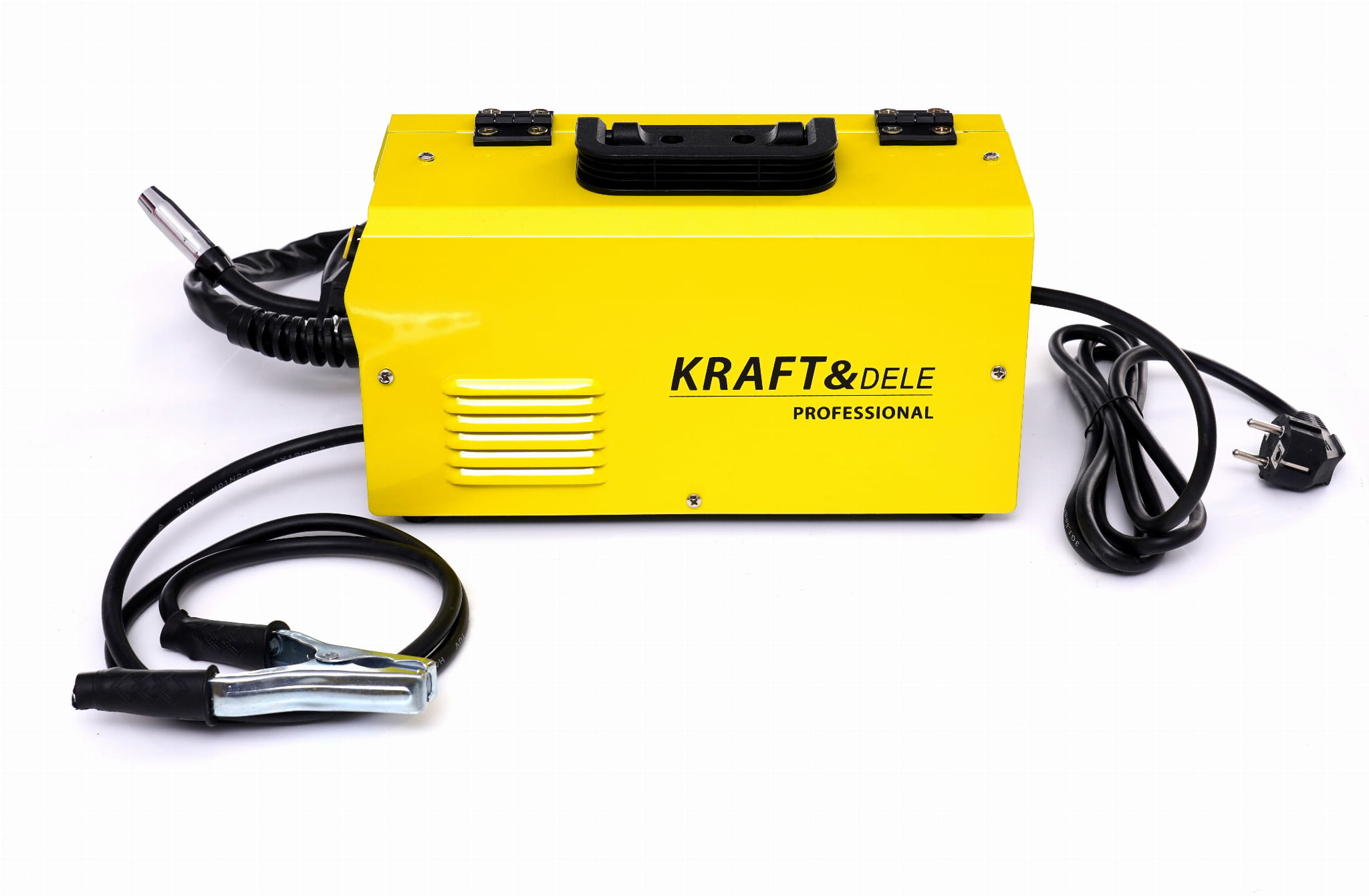Invertorová svářečka MIG/MAG 200A KD810 – detail konektorů