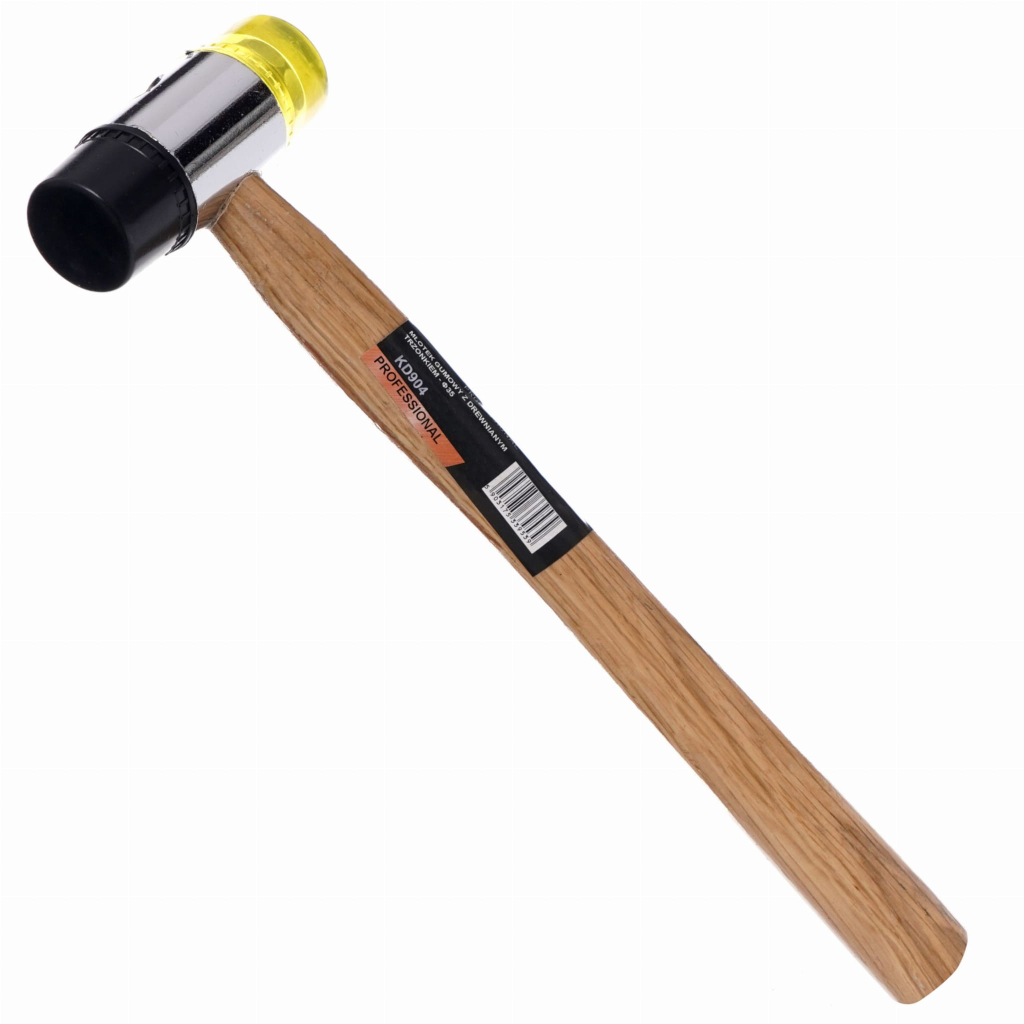 Gumové plastové kladivo KD904 – celkový pohled