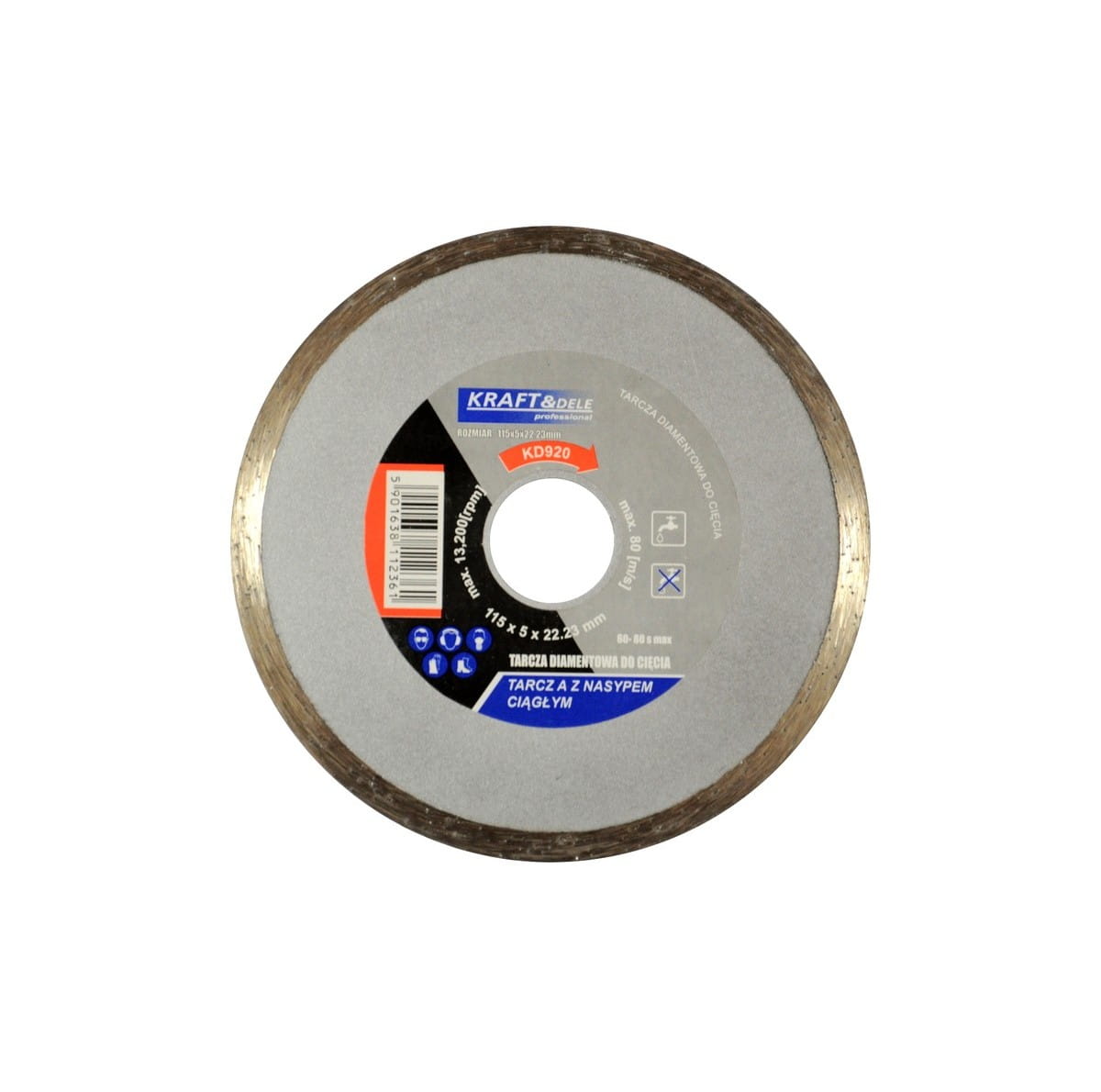 Řezací kotouč KD920 – celkový pohled