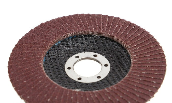 Listový kotouč 125 mm P80 KD967 – detail lamel