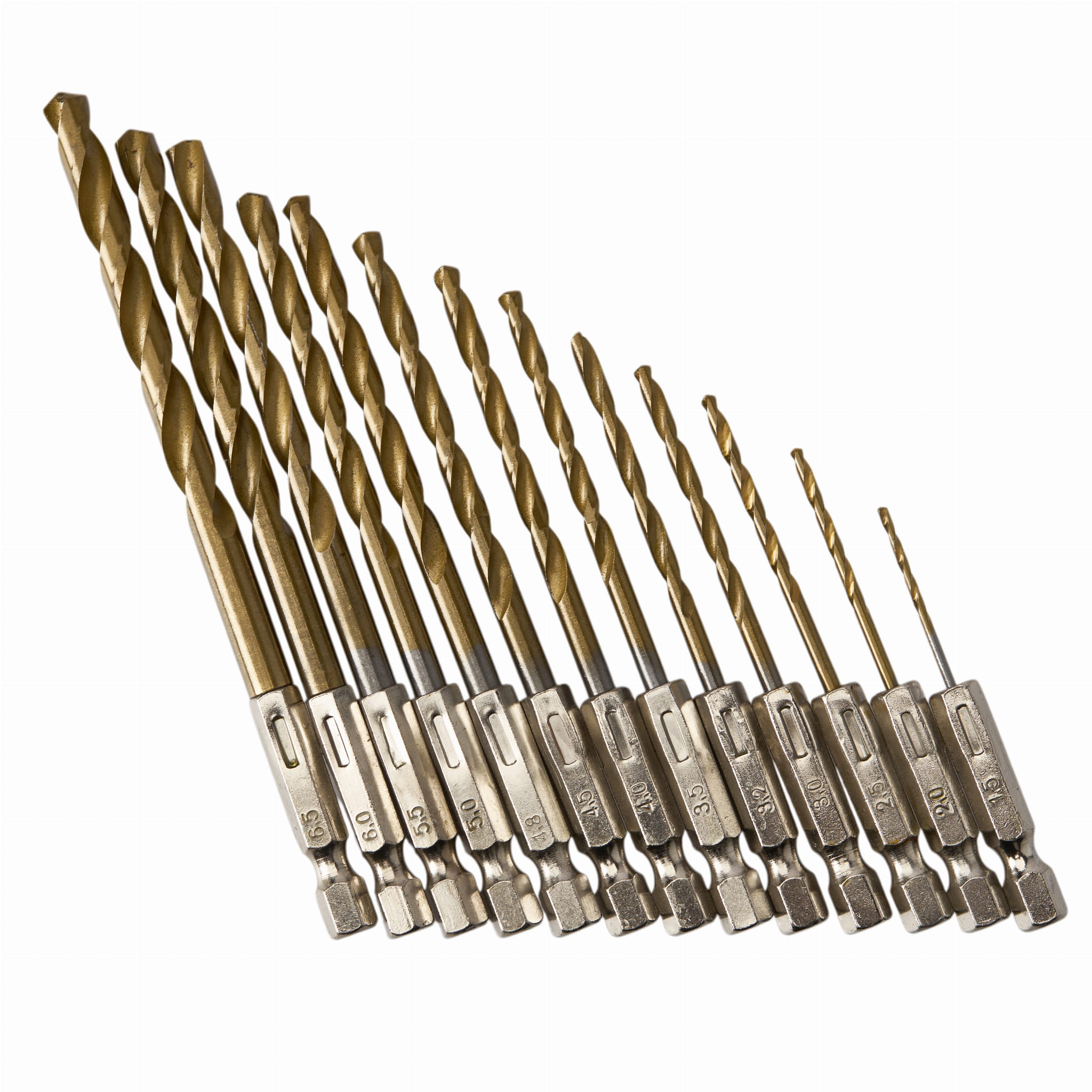 Titanové vrtáky KD982 – detail TiN povlaku