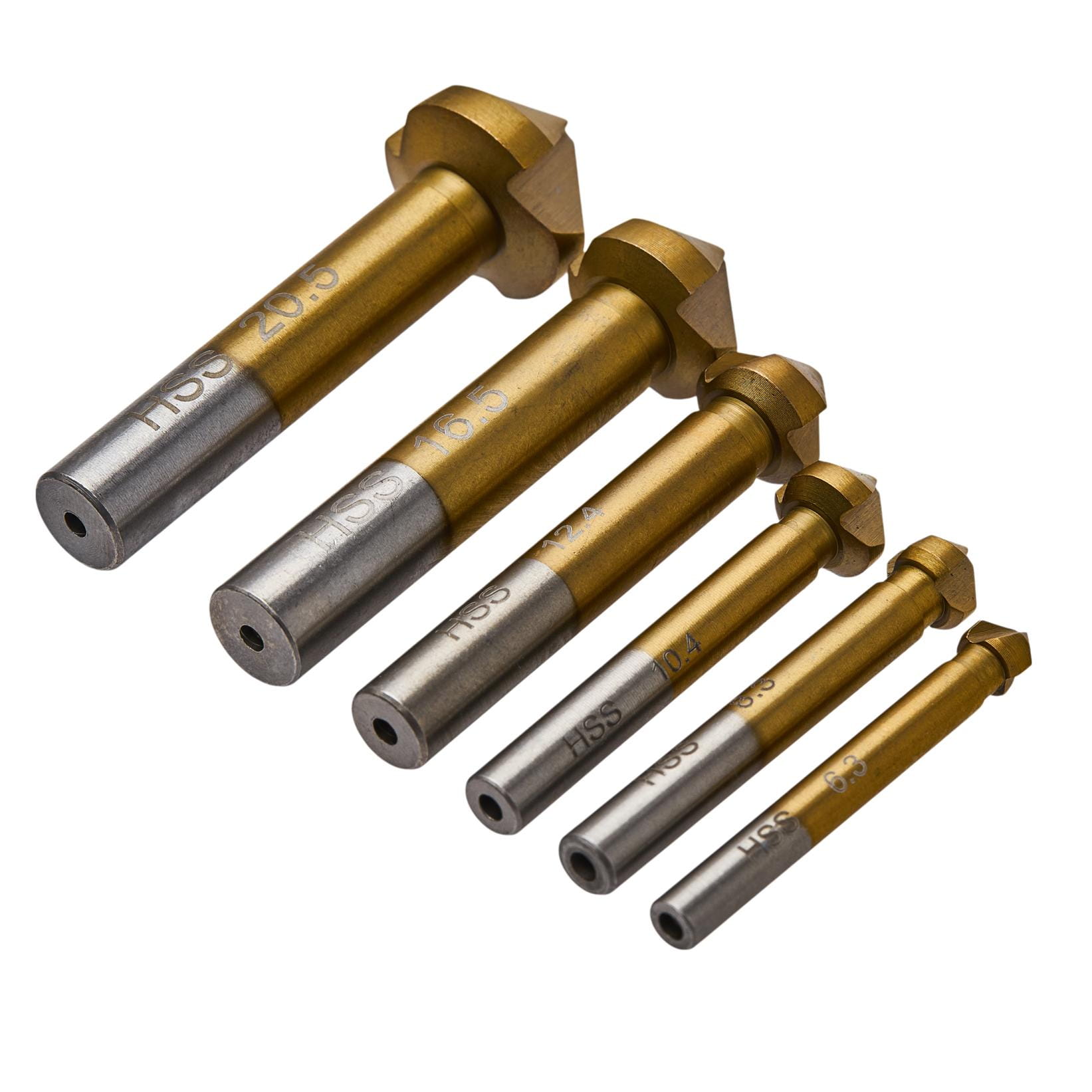 Kraft-Dele KD983 kuželové frézy – detail jednotlivých fréz