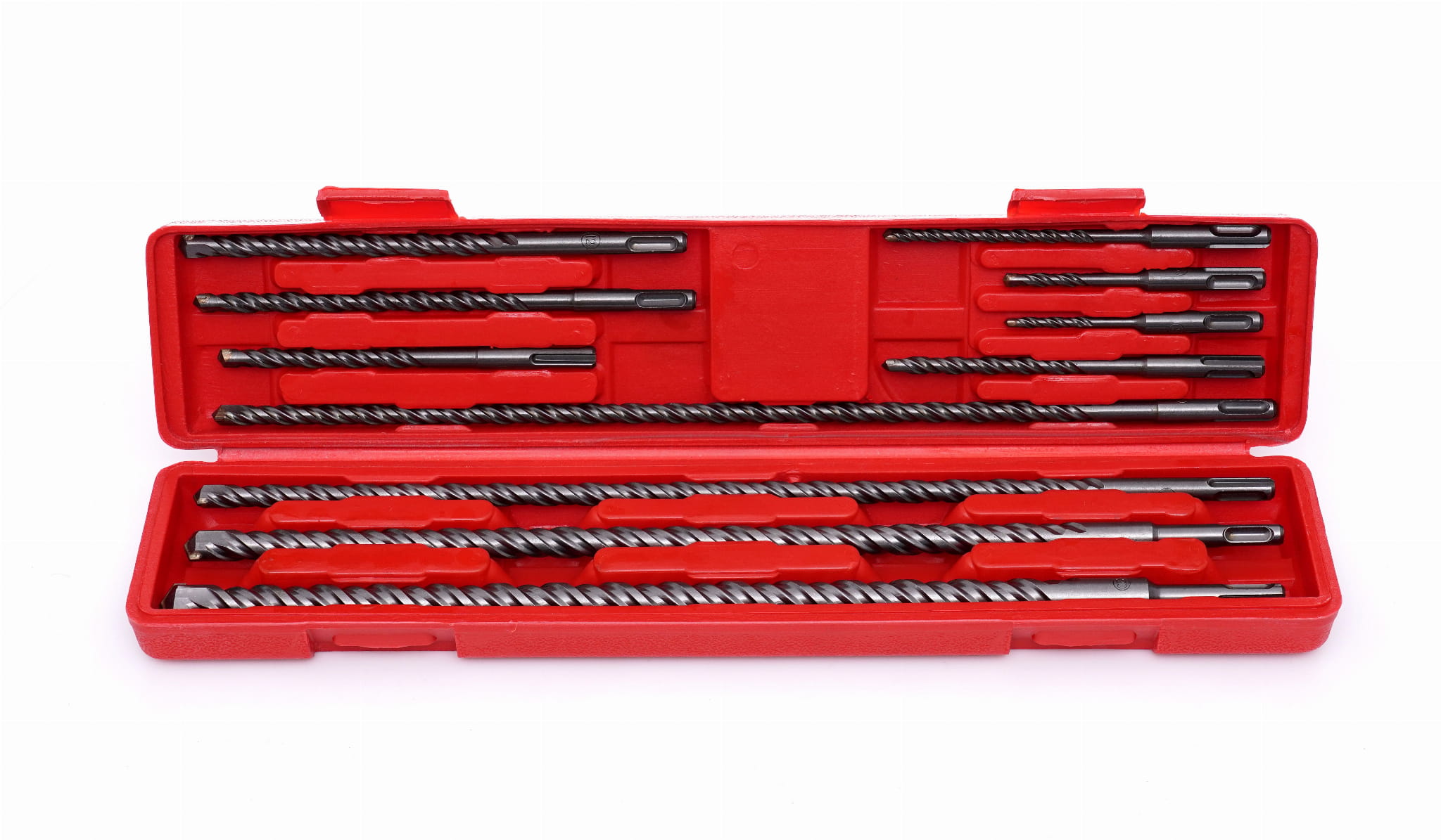 Kraft&Dele KD984 vrtáky SDS Plus — detail upínání SDS Plus