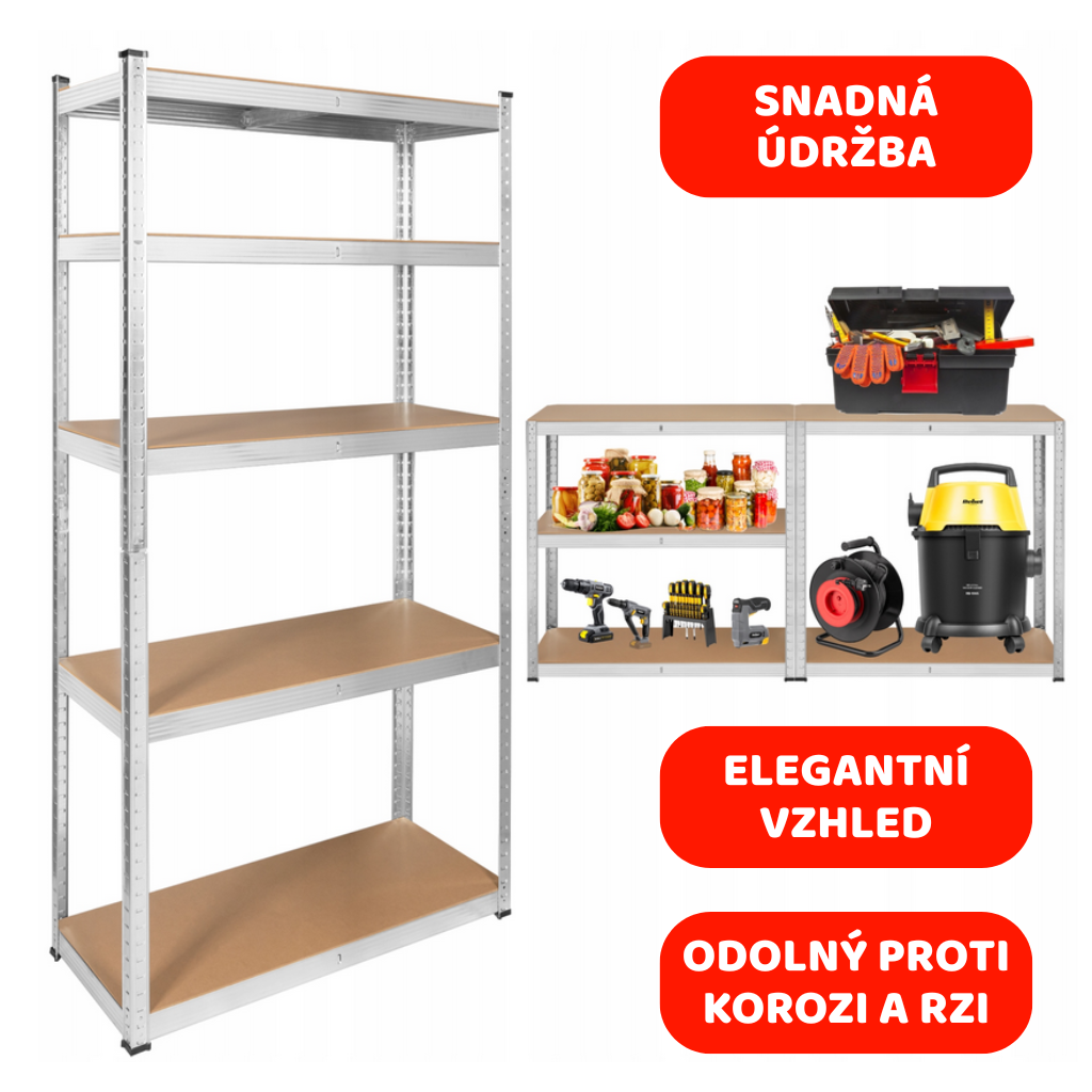 Regál MaxStorage detail