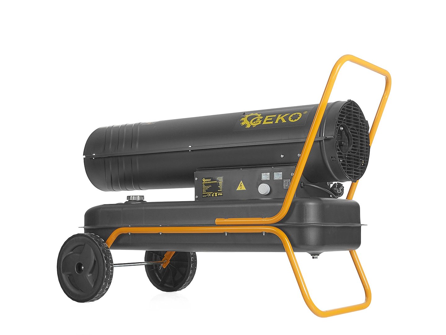 GEKO 65 kW – proudění vzduchu
