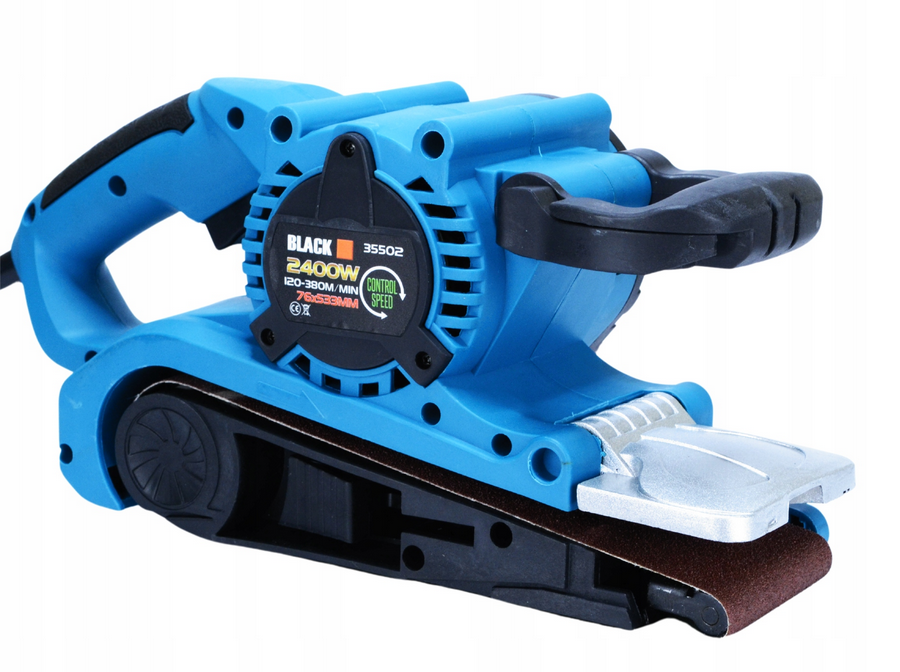 Pásová bruska – pracovní plocha