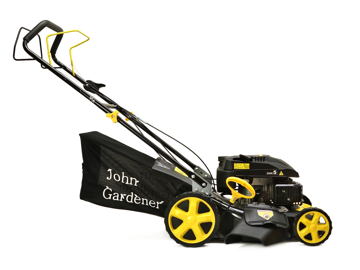 Benzinová sekačka s pohonem 46 cm Geko JG 460 mm 139 cm³ 8-stupňová regulace — V provozu