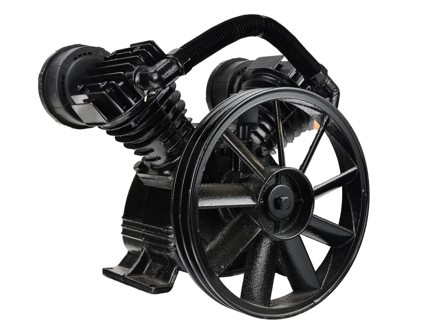 Čerpadlo pro kompresor typu V 5,5HP Geko s výkonem 4 kW a maximálním tlakem 10 bar — Detail