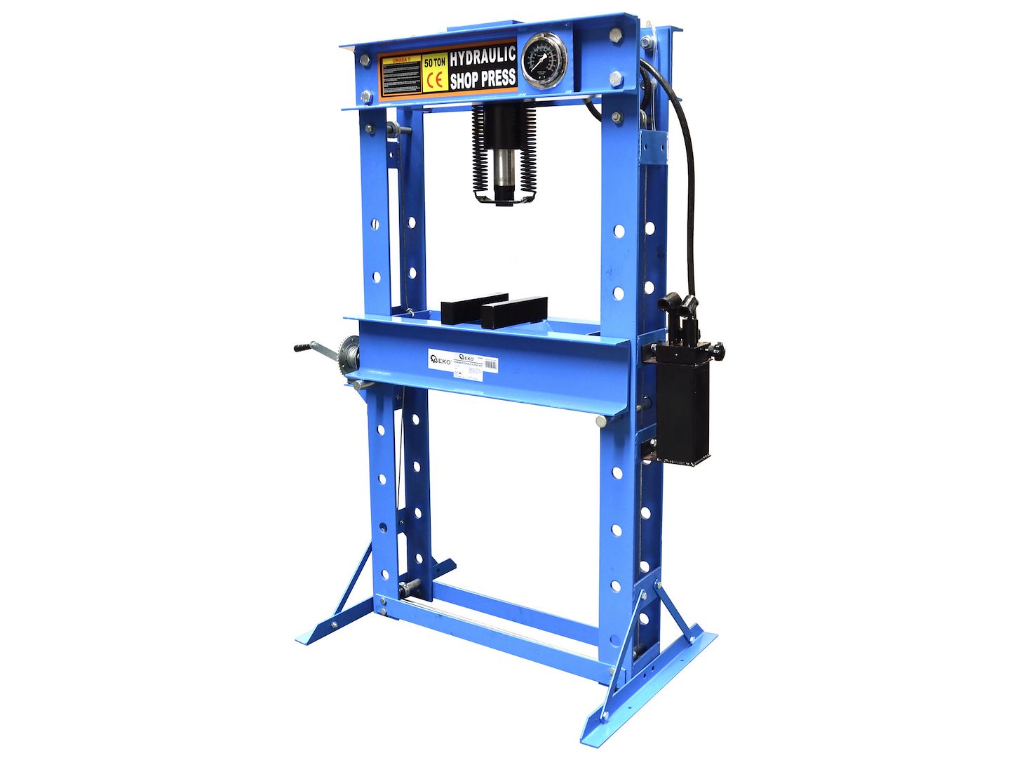 Hydraulický lis 50T Geko 5901477107207 — Celkový pohled