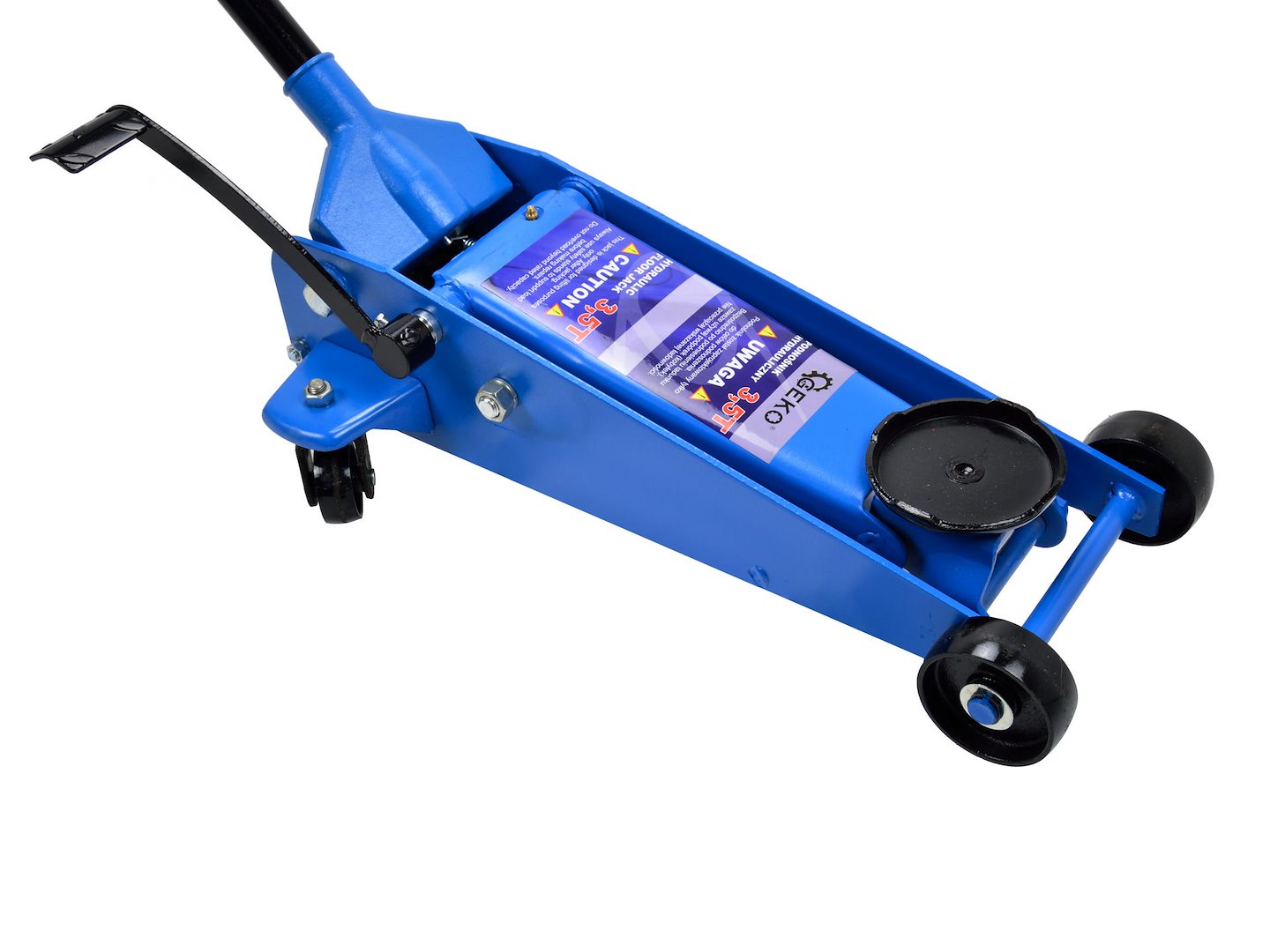 Hydraulický zvedák žába Geko 3,5 T s nožním pedálem — Detail konstrukce