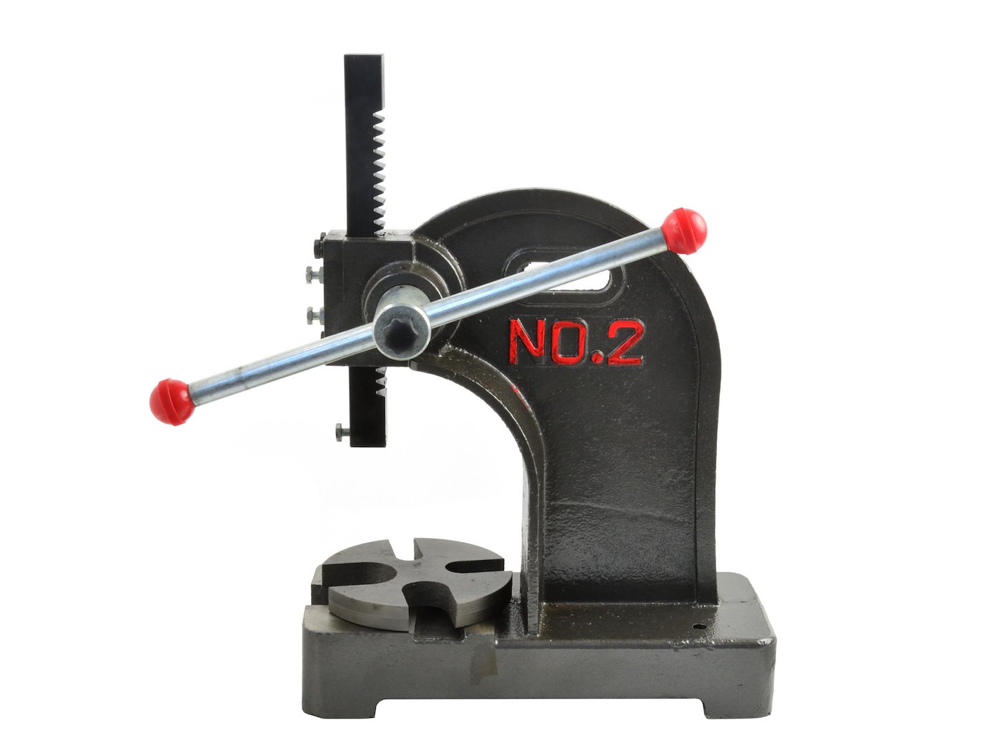 Mechanický stolní lis 2T Geko s maximálním tlakem 20 tun — Detail konstrukce