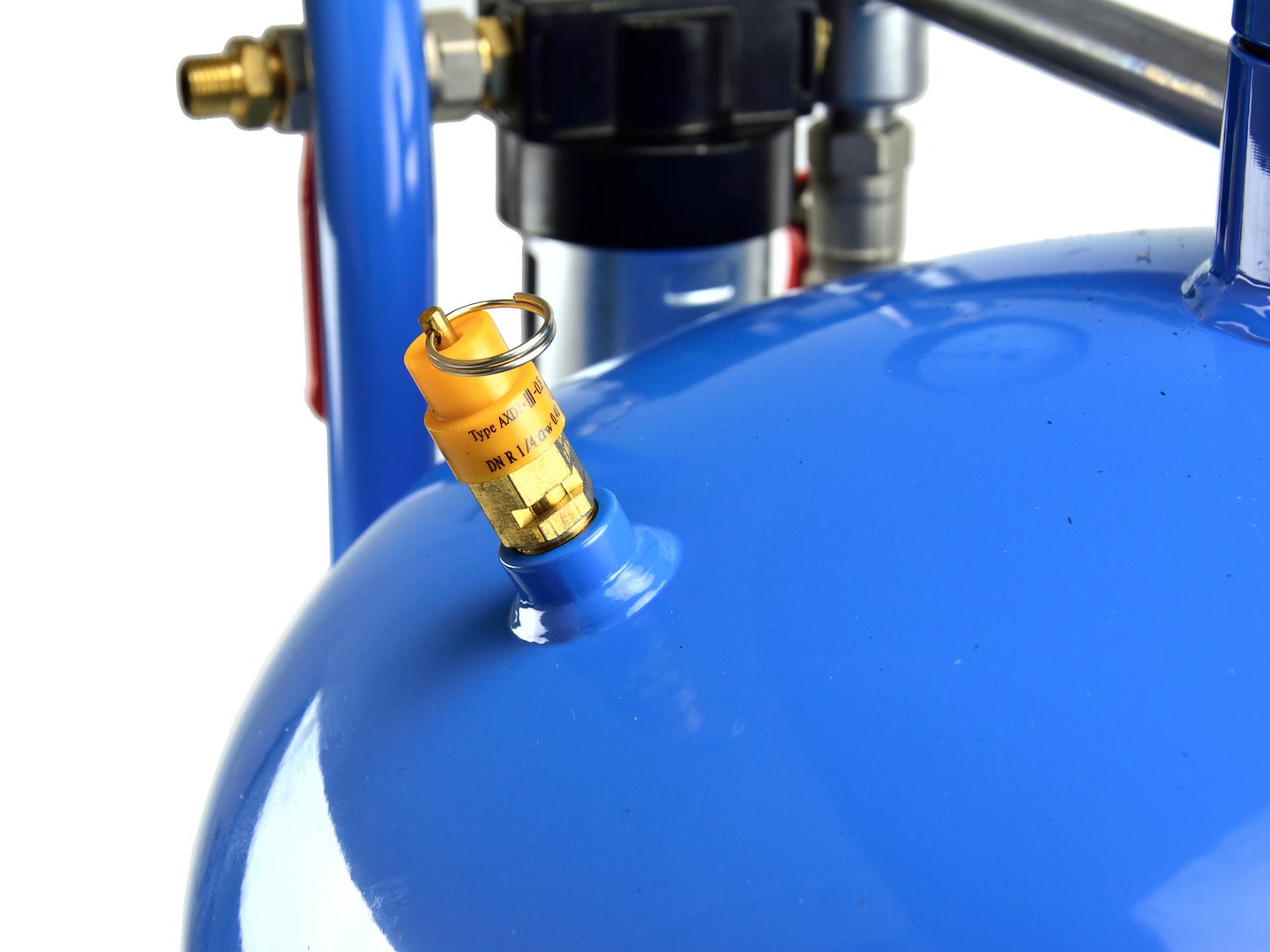 Pískovačka se sifonem Geko 76 l — Detail konstrukce