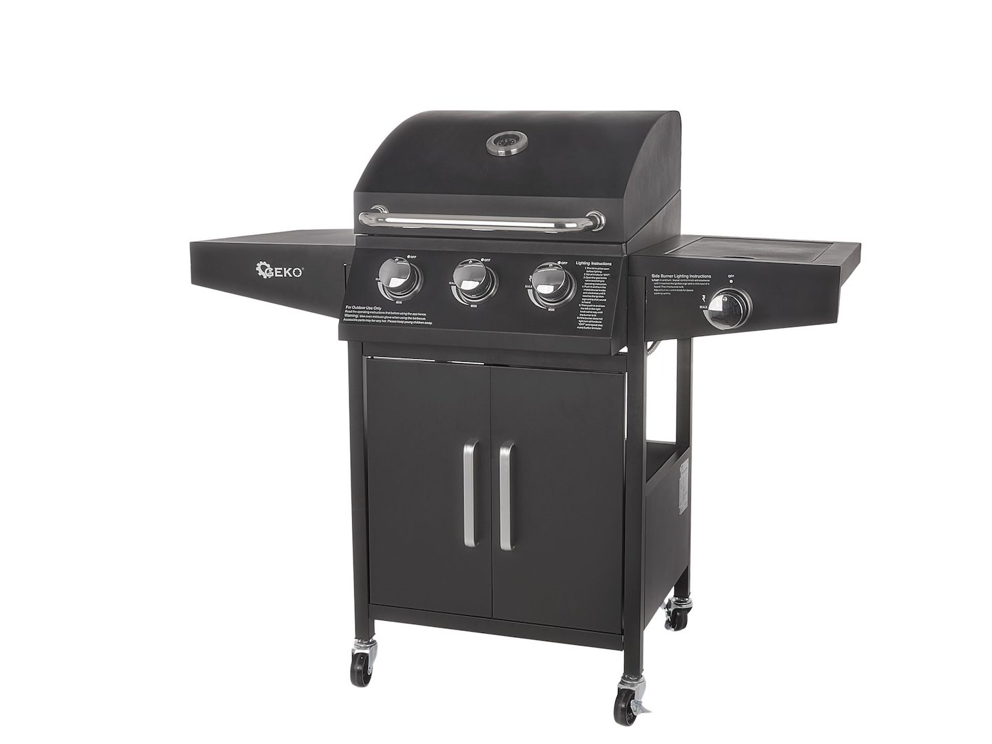 Plynový gril se 4 hořáky (3+1) 13,5 kW (1) 2