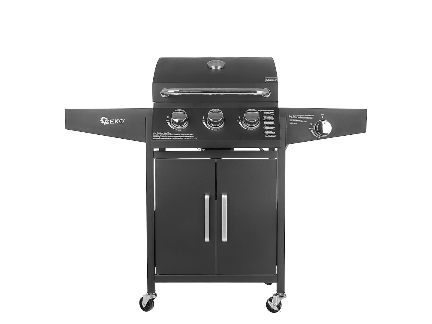 Plynový gril se 4 hořáky (3+1) 13,5 kW (1) 6