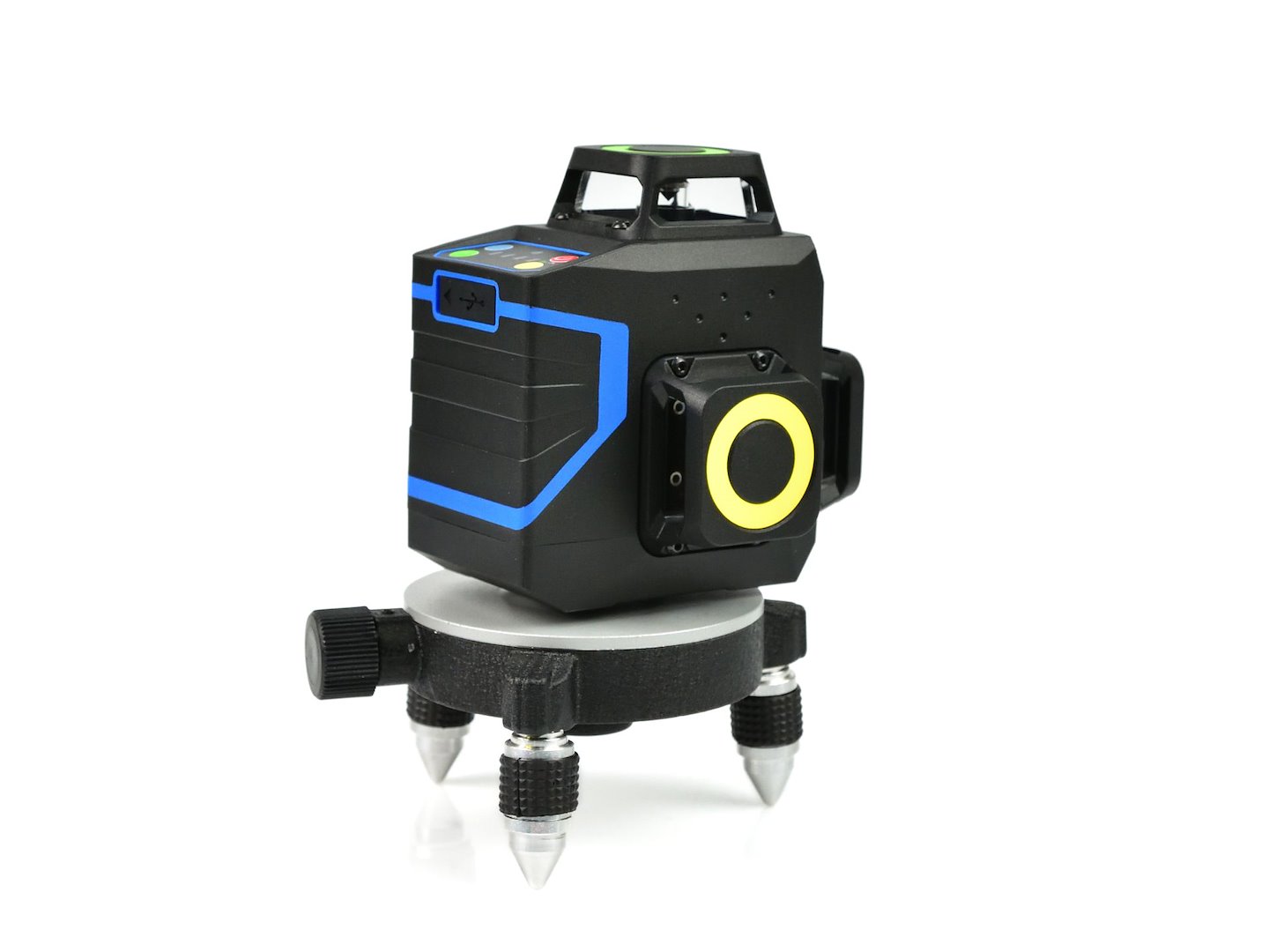 3D samonivelační laser 360° – 12 zelených čar | Geko G03308 4