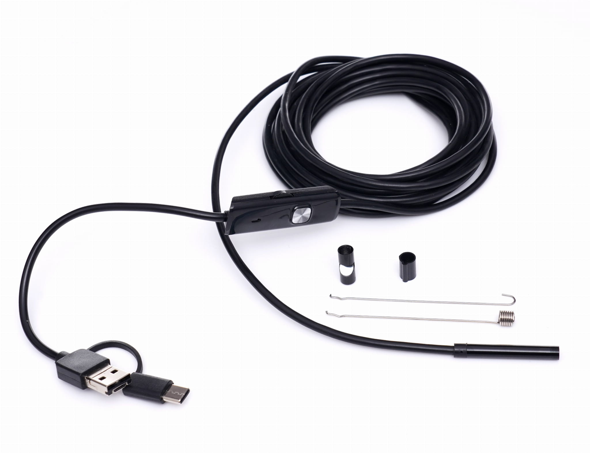 Kraft-Dele KD10412 inspekční endoskopická kamera – celkový pohled