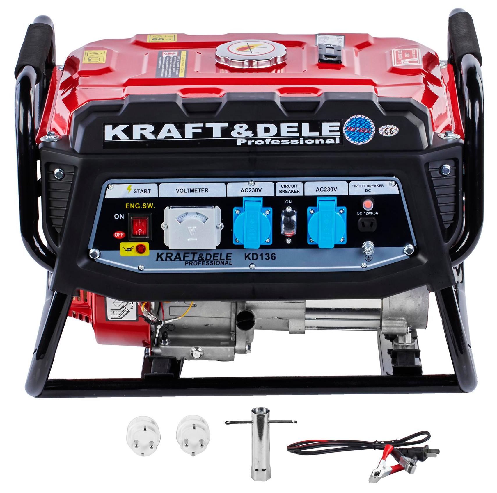 Kraft-Dele KD136 agregát – detail motoru