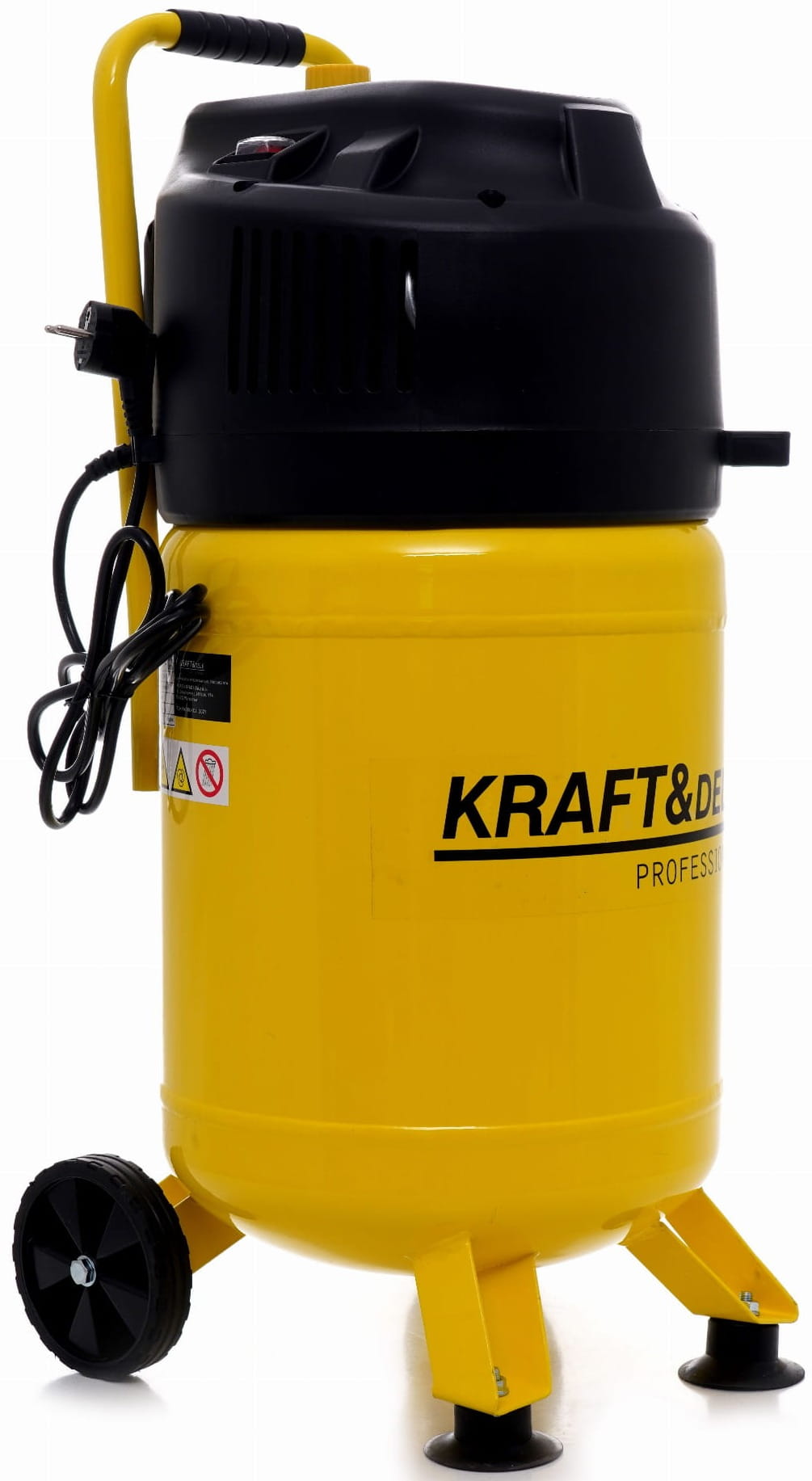 Bezolejový kompresor 30 l 10 bar KD1417 – detail nádrže