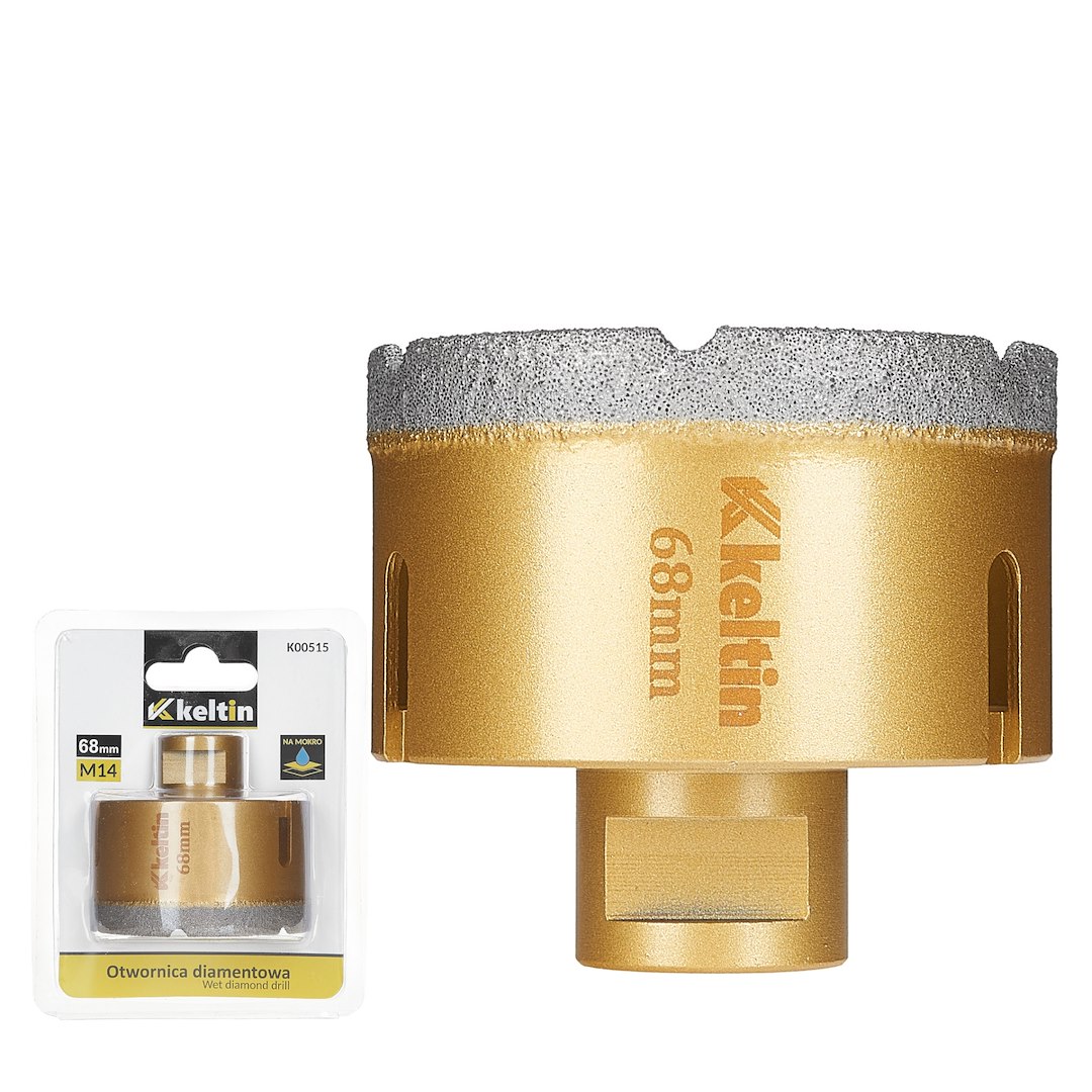 Diamantová děrovka Geko 68 mm M14 — Celkový pohled