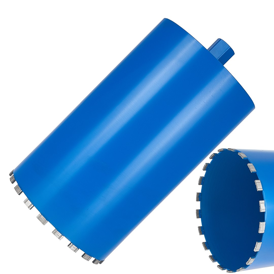 Diamantová korunová vrták Geko 250x10x450 mm 20T 1,1/4