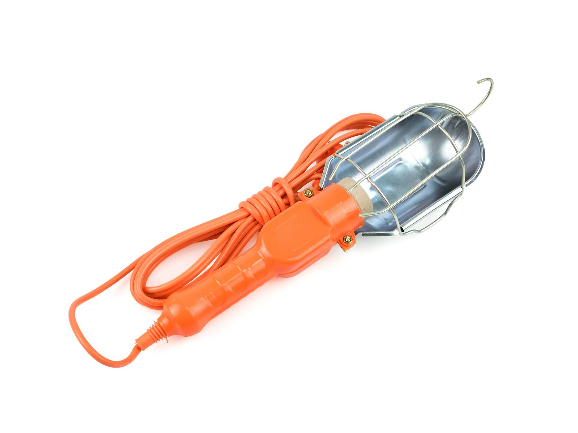 Dílenská lampa Geko s kabelem 5 m, LED COB, 3 W, 230/12 V, Li-ion, vestavěný háček a vypínač — Celkový pohled