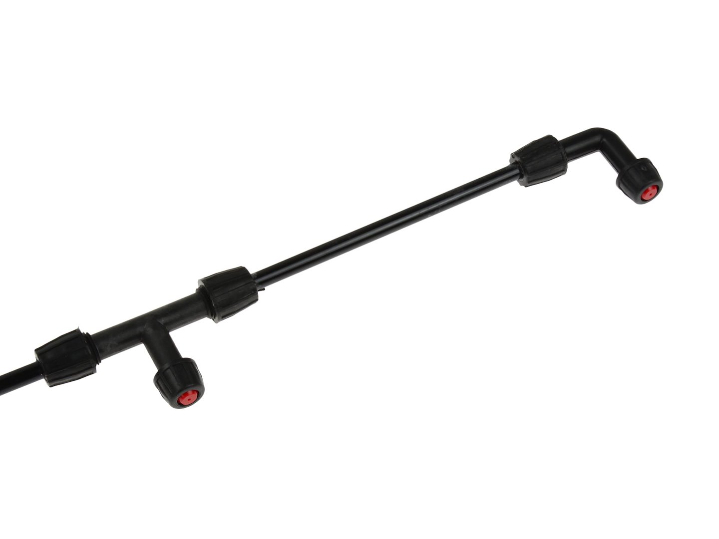 Trska pro postřikovač s 4 tryskami Geko G73240, 50 cm — V provozu