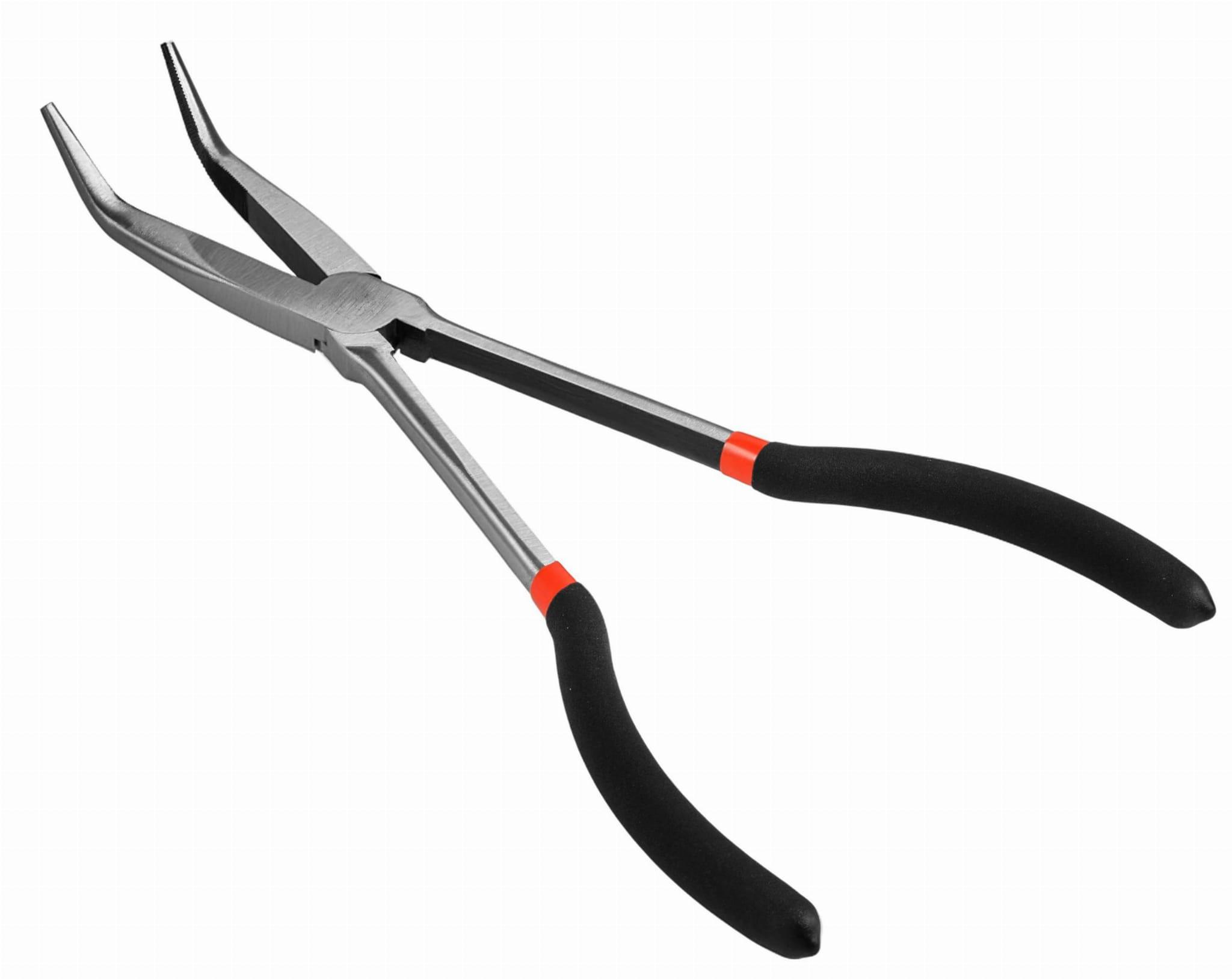 Dlouhé kleště ohnuté 45° KD10816 – celkový pohled